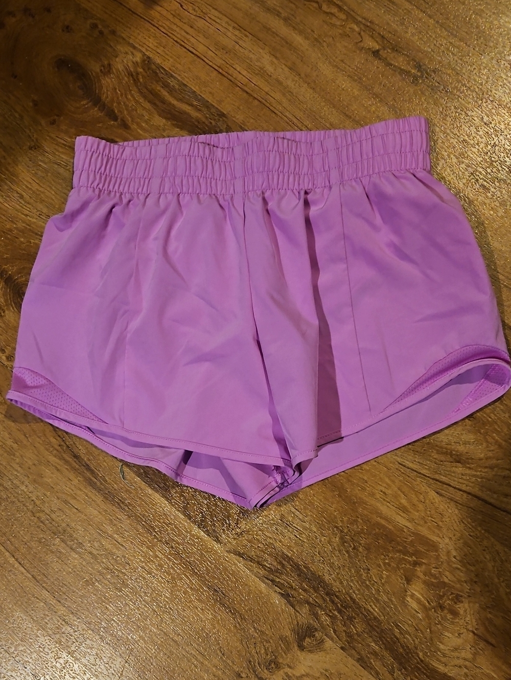 Girls Athletic Works Lilac Running Shorts Size Large (10-12)